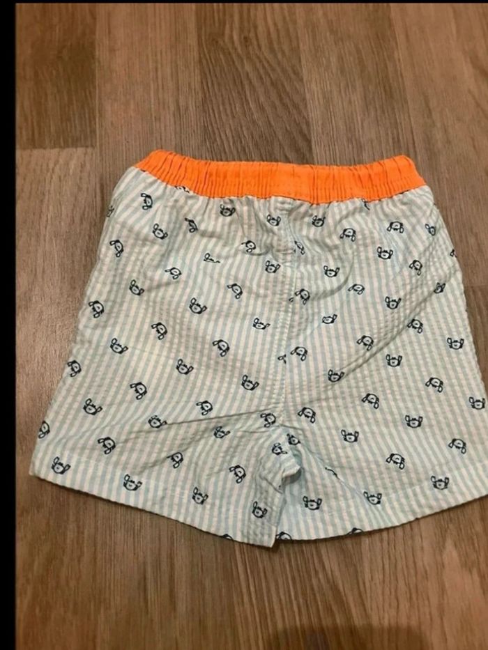 Très jolie short de bain plage taille 6 mois neuf - photo numéro 2