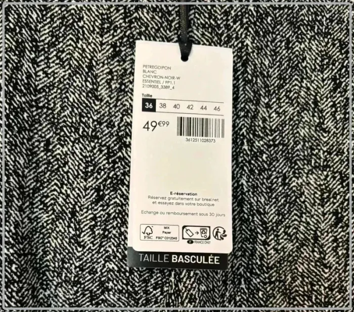 Tregging  taille  36 marque  bréal - photo numéro 7