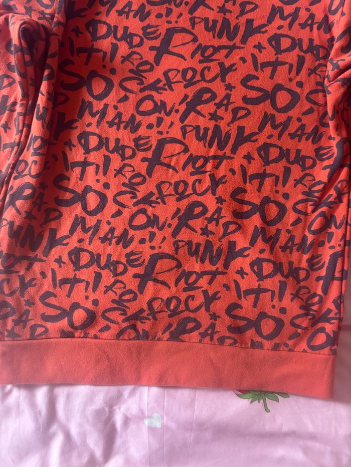 Sweat garçon 14 ans zeeman orange - photo numéro 8