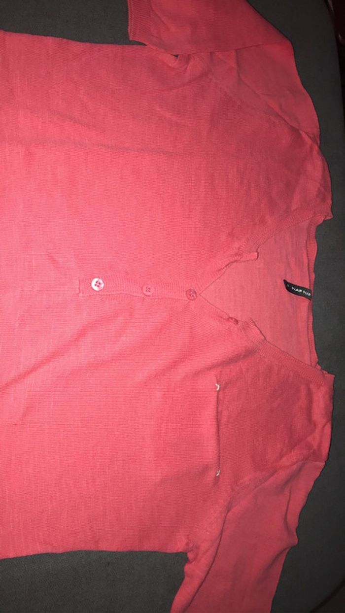 Pull col v naf naf taille m - photo numéro 2