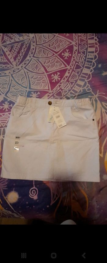 Jupe jeans Lisa rose 12 ans