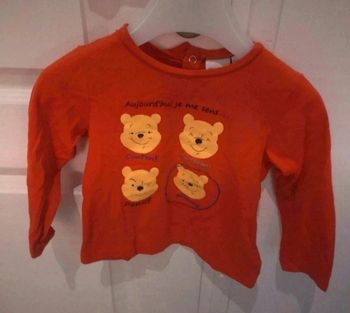 T shirt garçon disney winnie 2 ans