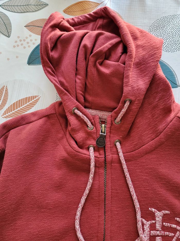 Veste rouge bordeaux Kaporal L - photo numéro 5