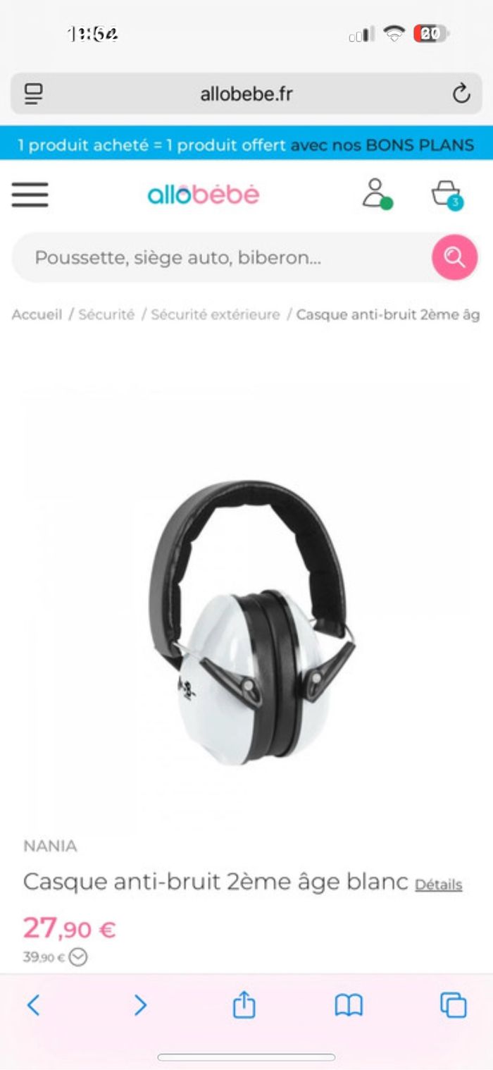 Casque de protection auditive - photo numéro 4