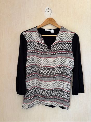 Blouse à motifs