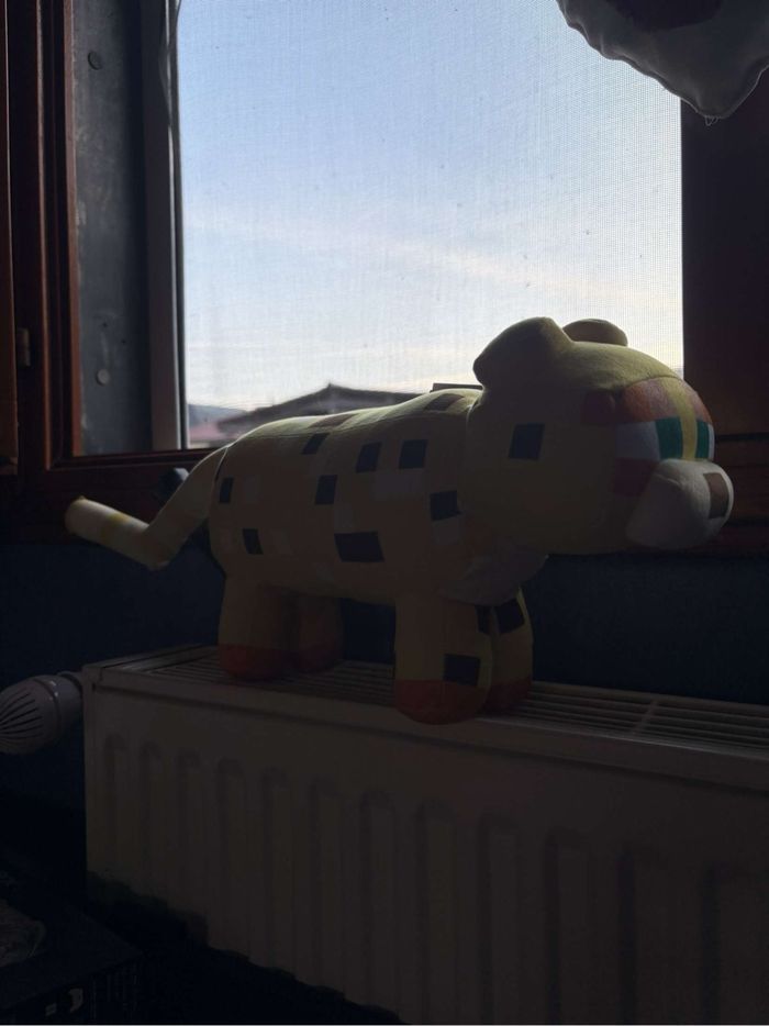 Peluche chat Minecraft - photo numéro 2