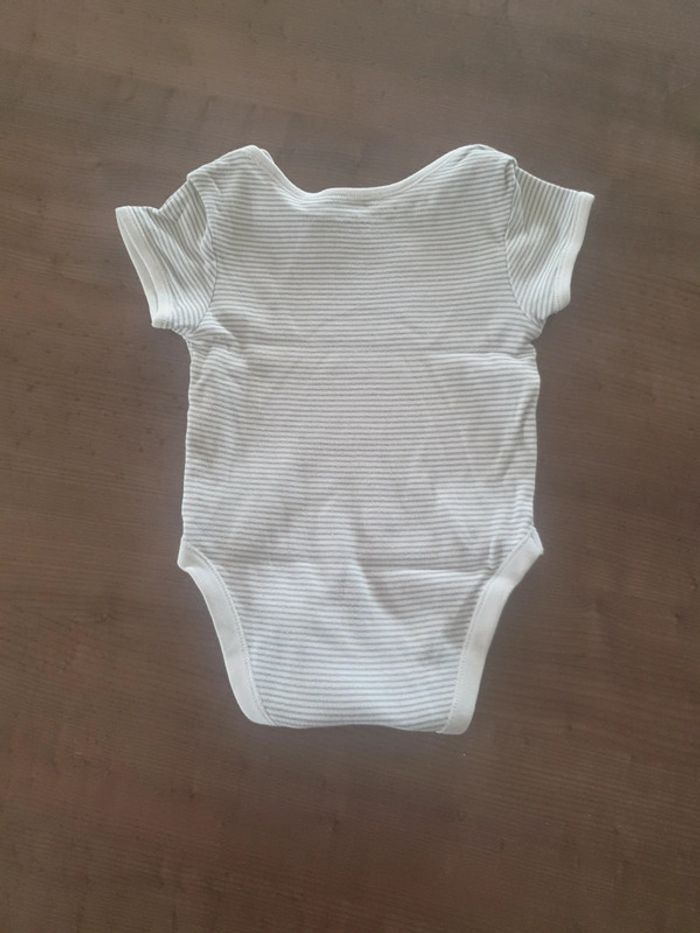 Body manches courtes rayé - photo numéro 2