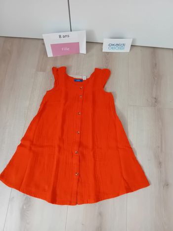 Robe fille 8 ans Okaïdi