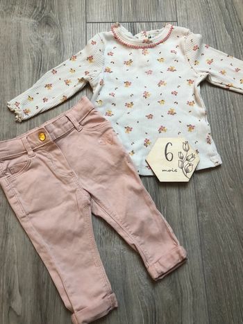Ensemble tshirt et pantalon TAO 6 mois