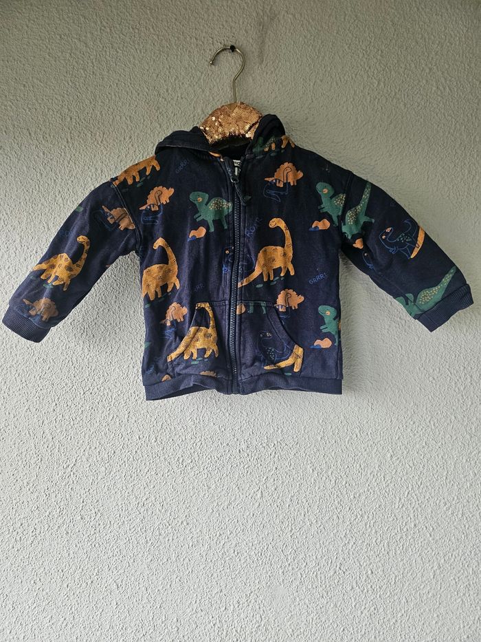 Veste zippée à capuche dinosaures pour garçon - photo numéro 4
