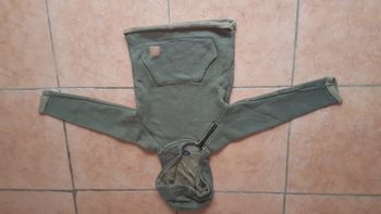 Pull à capuche garçon 6 ans kaki chiné Kiabi