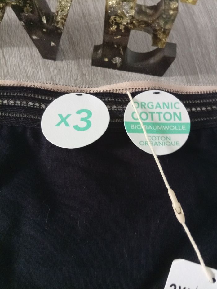 Joli lot 3 culottes coton organic - photo numéro 3
