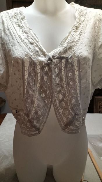 Gilet court  fantaisie