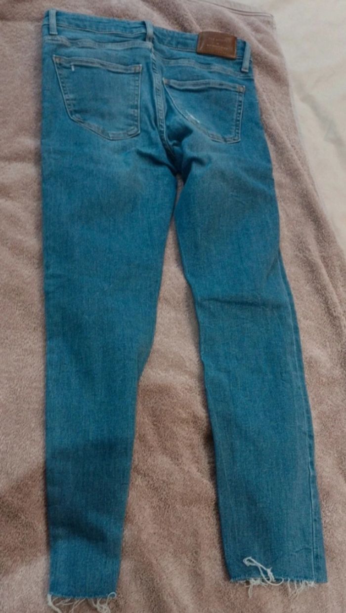 Jean troué zara t xs - photo numéro 6