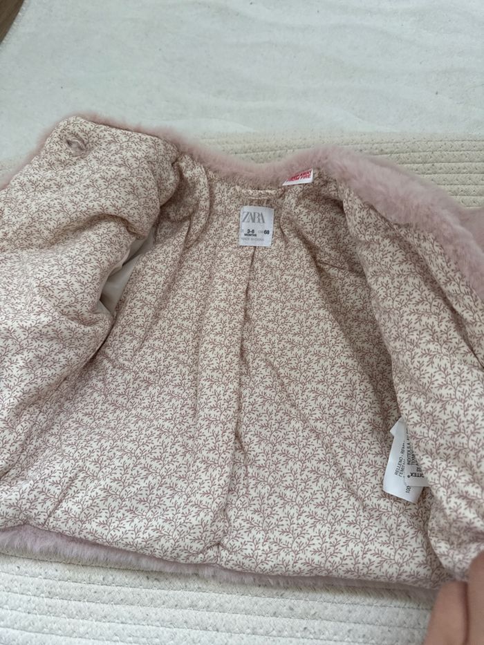 Manteau Zara rose - photo numéro 2