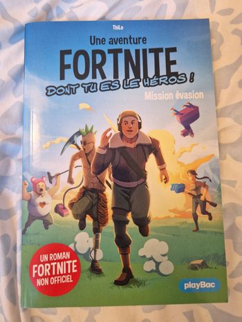 Livre Neuf Une aventure de Fortnite dont tu es le héros  Mission évasion