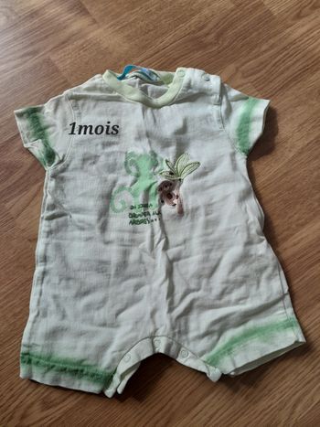 Combishort été singe