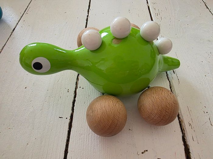 Dinosaure voiture à rouler vilac - photo numéro 2