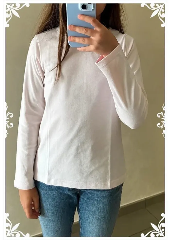 🌸 T-shirt rose pâle Cyrillus   taille 8 ans 🌸