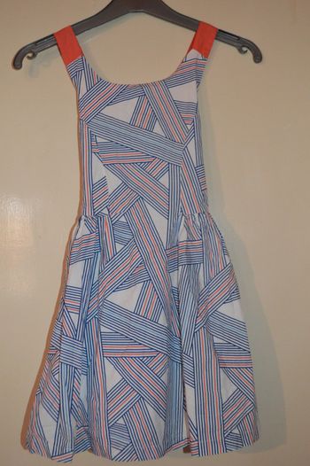 Robe Okaidi 8 ans formes géométriques