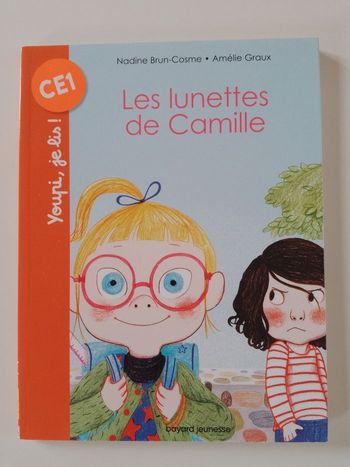 Livre Les lunettes de Camille Youpi je lis CE1 Bayard Jeunesse