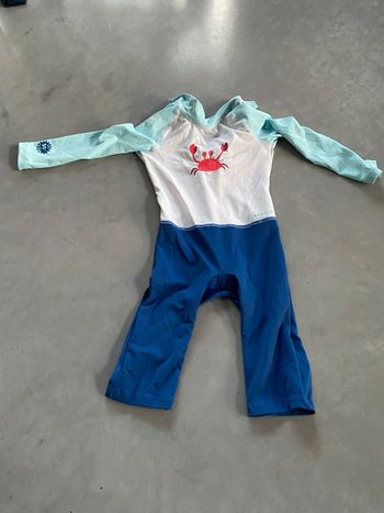 Combinaison bébé 18 mois mer 