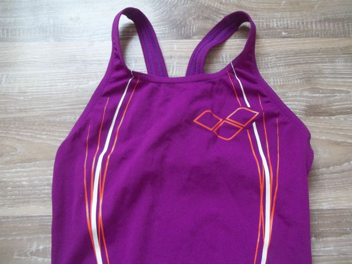 maillot de bain violet Arena 10/11 ans - photo numéro 3