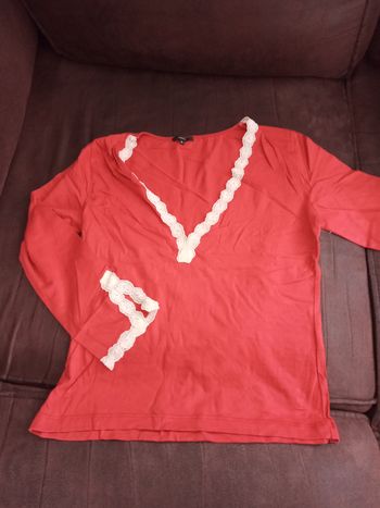 Joli petit Haut Fantaisie Taille M "Owomo" - Comme Neuf