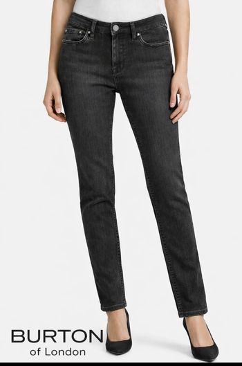 Jean femme taille 38 noir strass