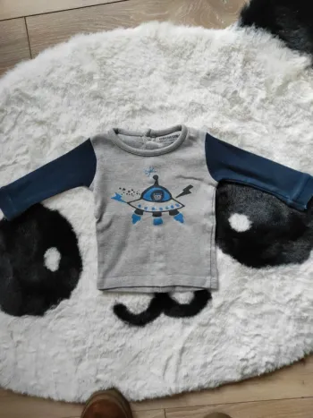 💙tee-shirt manches longues  💙 orchestra 💙taille 3 mois  💙 très bon état 