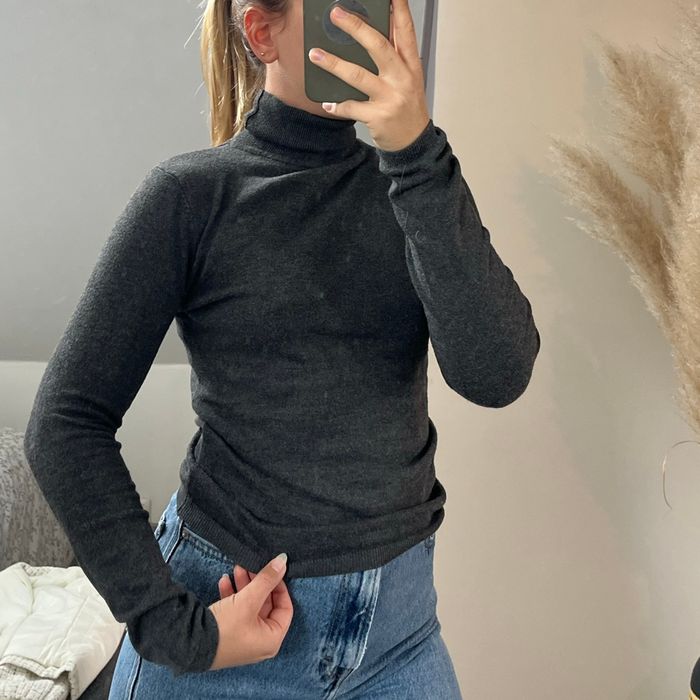 Pull col roulé gris – Jennyfer - photo numéro 7
