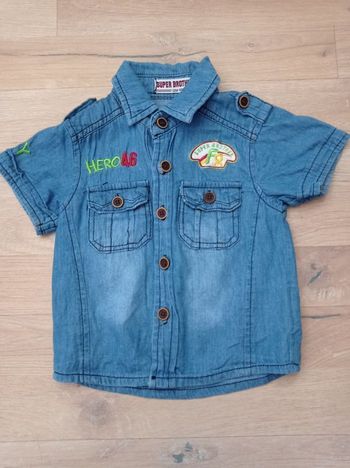 Chemise taille 12 mois