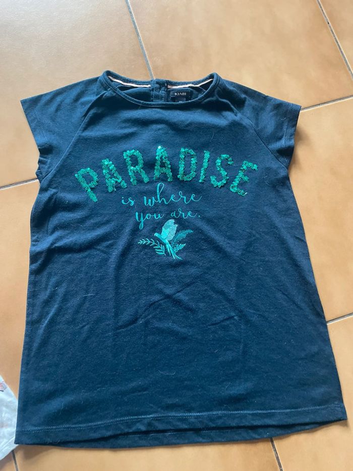 Lot t shirts fille 10 ans - photo numéro 3