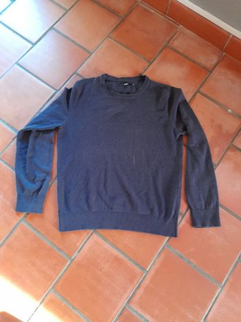 Pull TM Celio bleu nuit