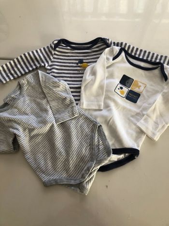 Lot 3 bodies 1 mois OBAIBI