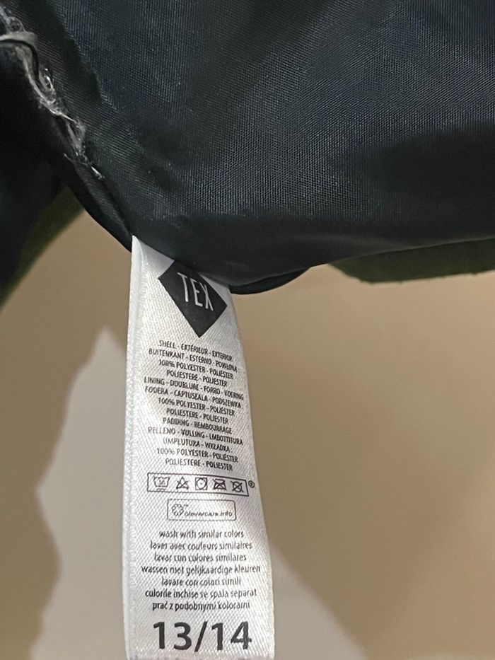 Doudoune motif militaire à capuche tex 13-14 ans - photo numéro 6