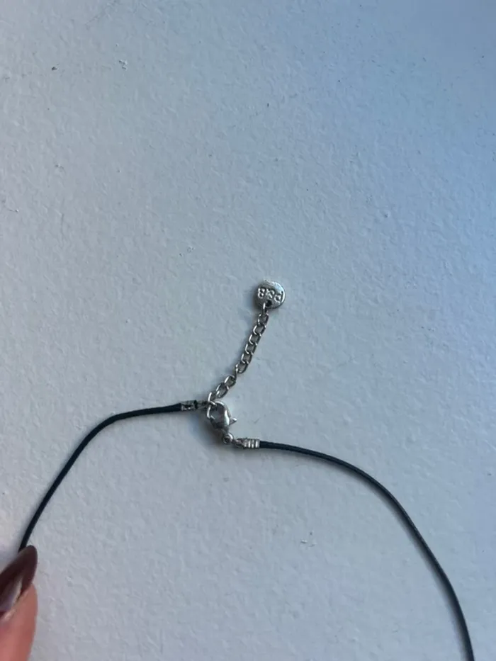 Collier ras-de-cou avec perle - photo numéro 3