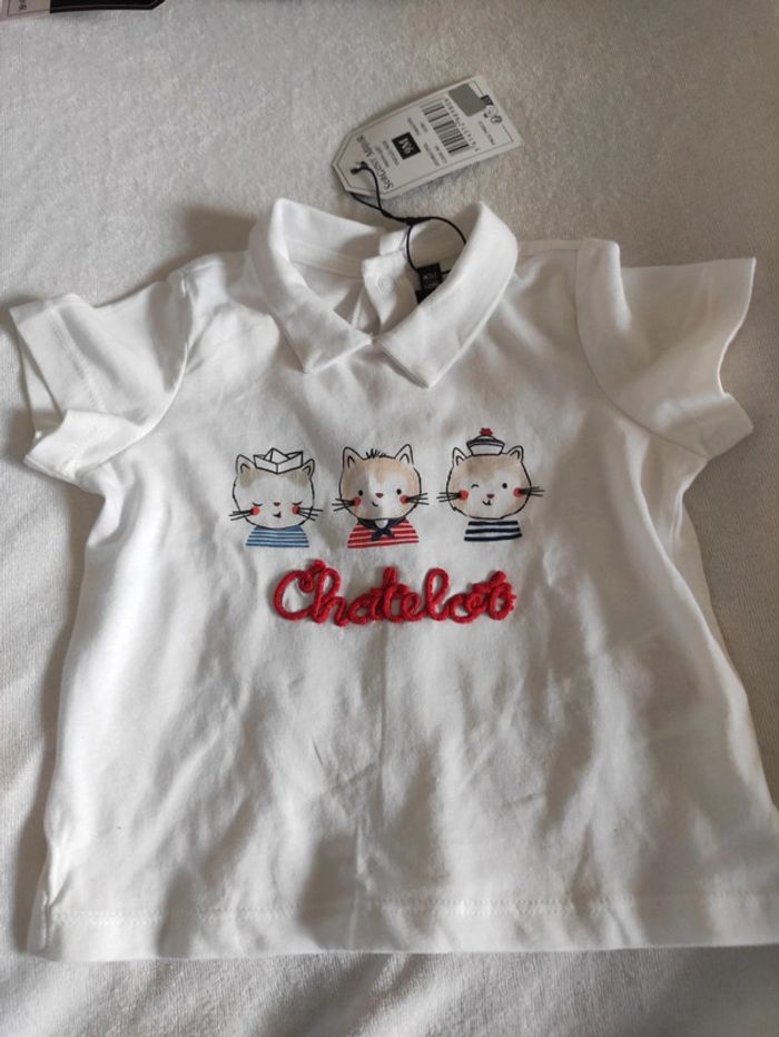 T-shirt manche courte 9 mois sergent major - photo numéro 2