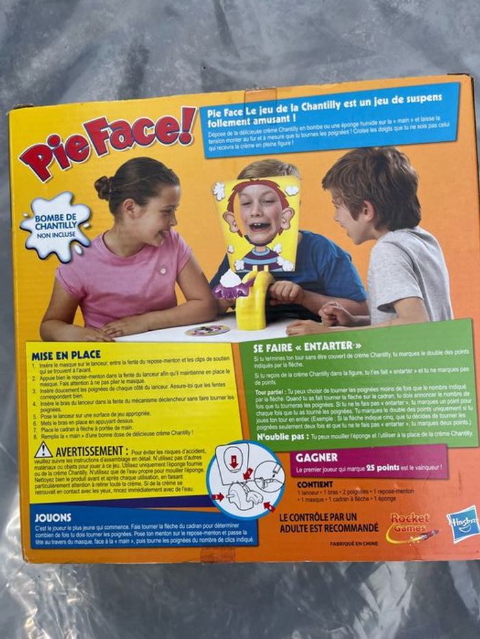 Jeu pie face, excellent état - photo numéro 2