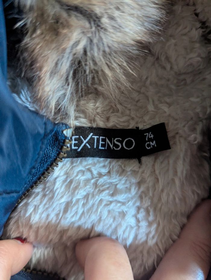 Manteau hiver 9 mois Inextenso - photo numéro 2