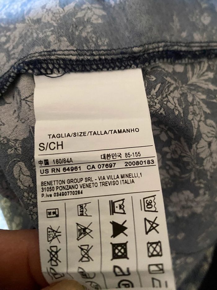 Chemisier à fleurs Benetton - photo numéro 7
