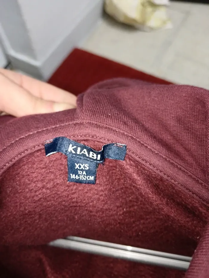 Pull à capuche Kiabi Taille 12 ans - photo numéro 3