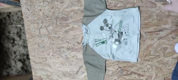 Sweat garçon 9 mois chien vert Kiabi