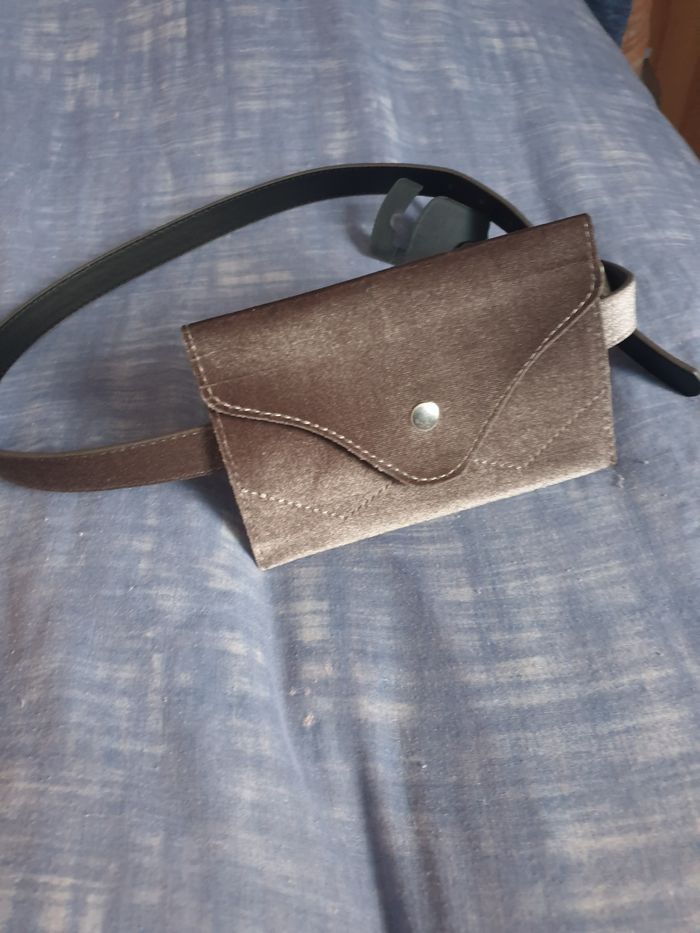 Ceinture pochette grise - photo numéro 3