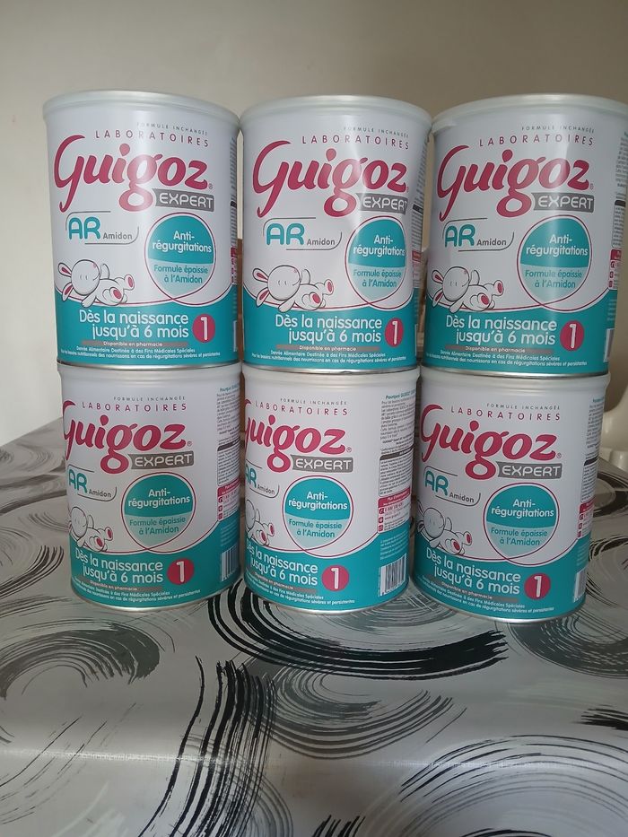 Guigoz AR anti régurgitations avec amidon première âge - photo numéro 3