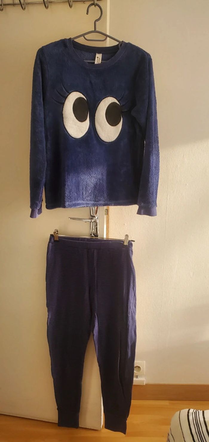 Pyjamas 2 pièces 13/14ans 164cm - photo numéro 2