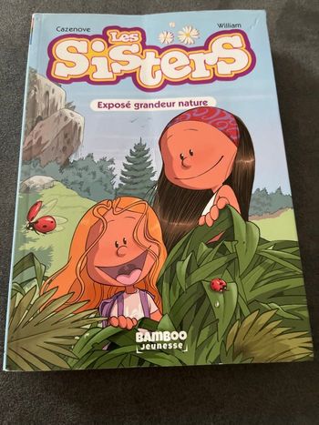 Livre roman les sisters exposé grandeur nature