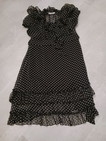 robe noire  et blanche voile You et You