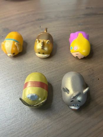5 Figurines tsum tsum zuru Disney