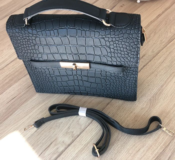 Sac cartable noir - photo numéro 3